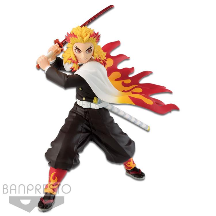 Banpresto Demon Slayer: Kimetsu no Yaiba Vibration Stars - Kyojuro Rengoku (Ver.B)