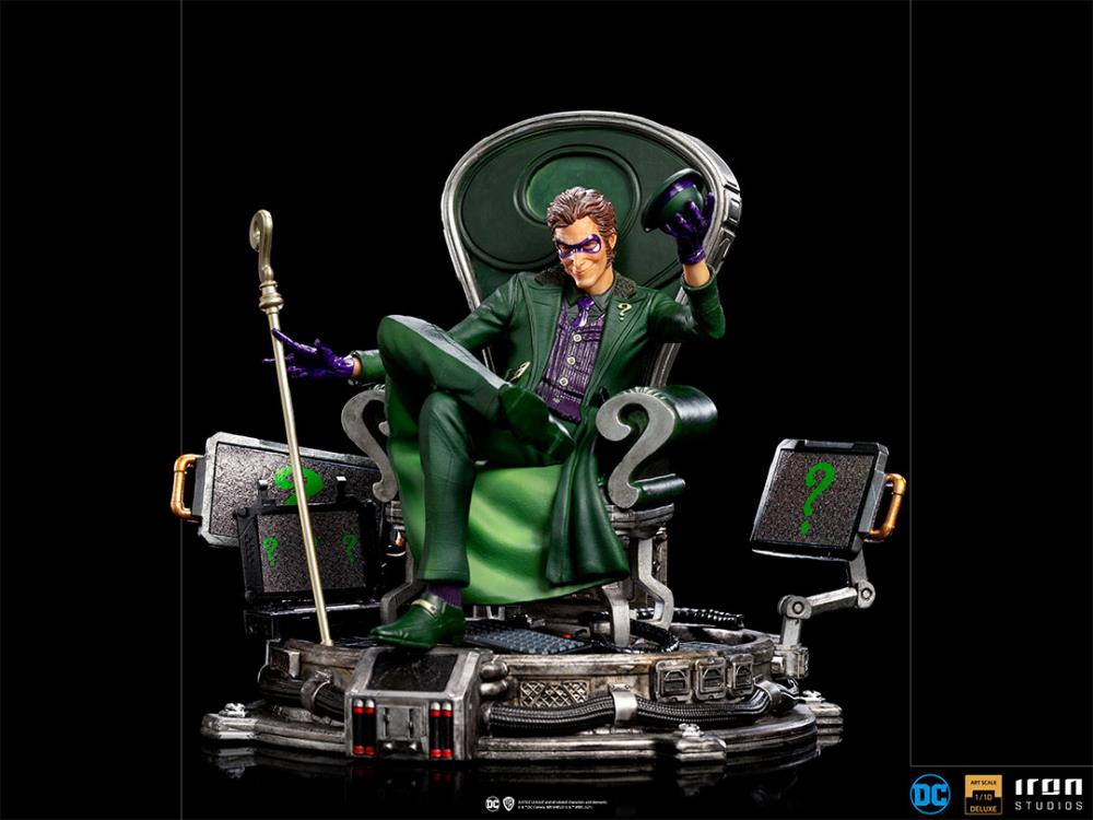 Iron Studios DC Comics: The Riddler 1/10 Deluxe Art Scale Limited Edition Statue