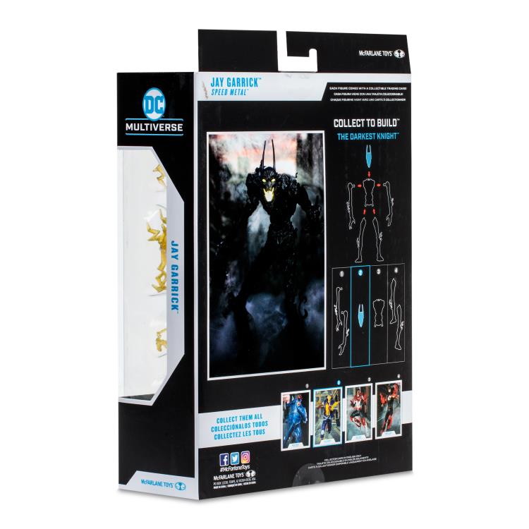 Mcfarlane DC Multiverse: Dark Nights Death Metal: Speed Metal - Jay Garrick (Collect to Build: The Darkest Knight)