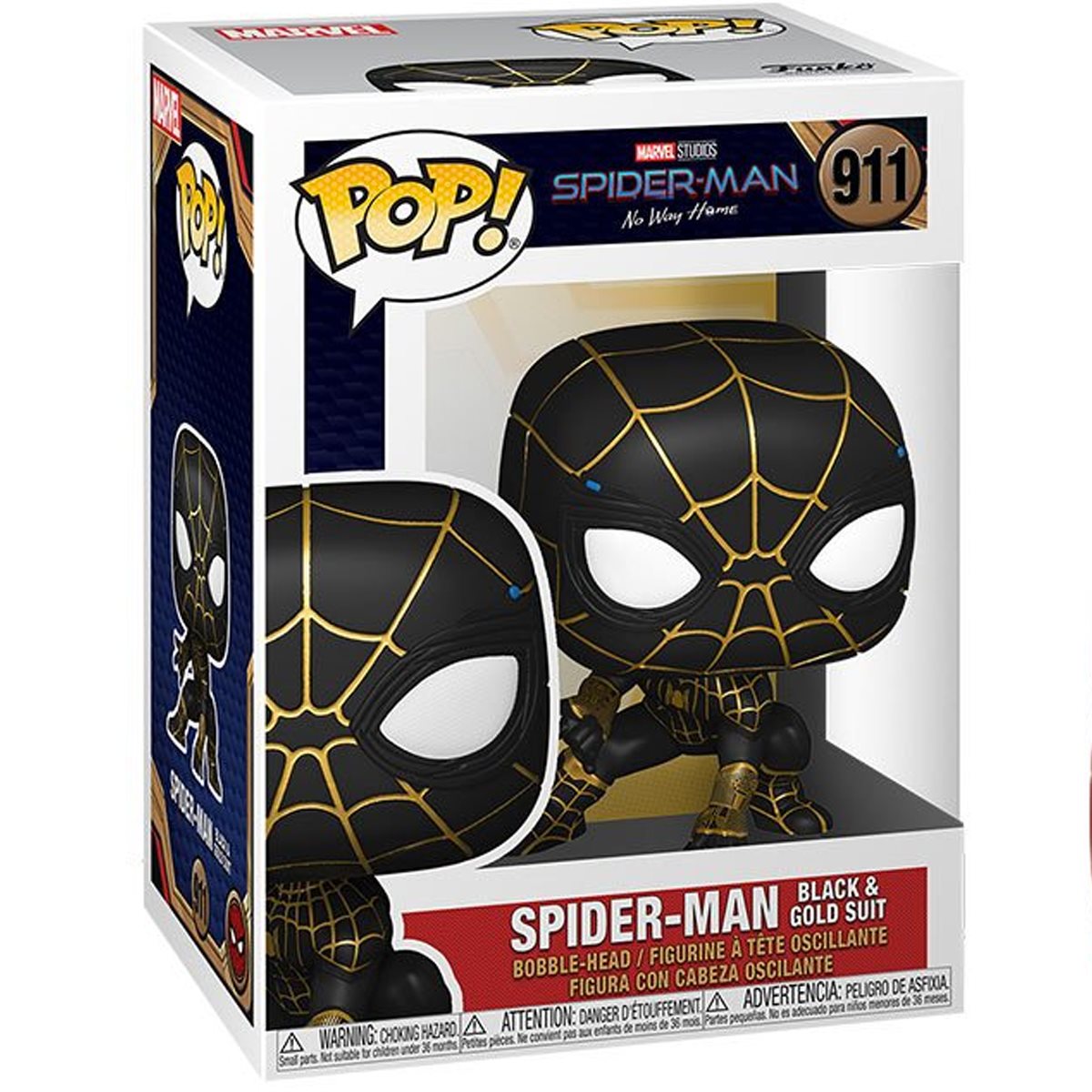 Funko POP! Marvel: Spider-Man: No Way Home Spider-Man Black and Gold Suit