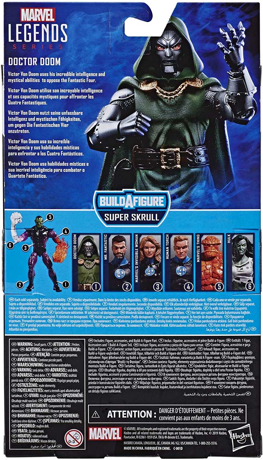 Hasbro Marvel Legends Series Fantastic Four - Doctor Doom Action Figure