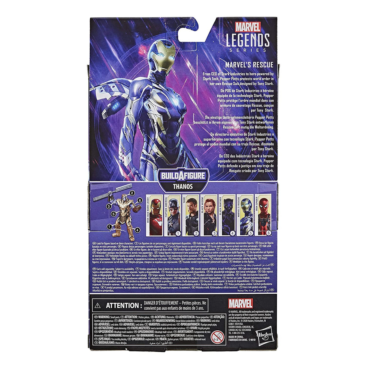 Hasbro Marvel Legends Avengers Endgame Wave : Rescue