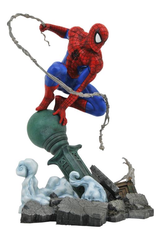 Diamond Select Marvel Gallery - Spider-Man (Lamppost) Diorama