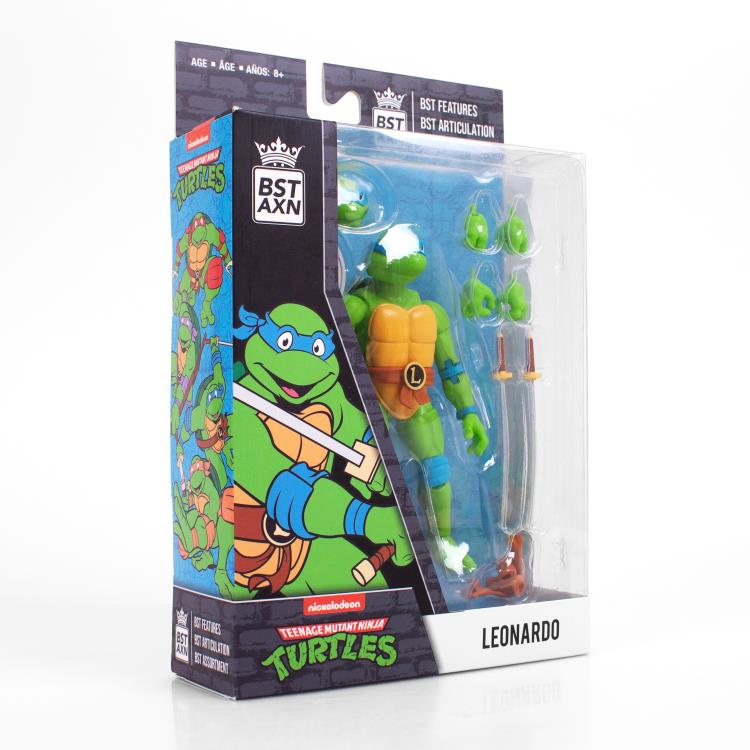 The Loyal Subjects BST AXN: Teenage Mutant Ninja Turtles Leonardo Action Figure