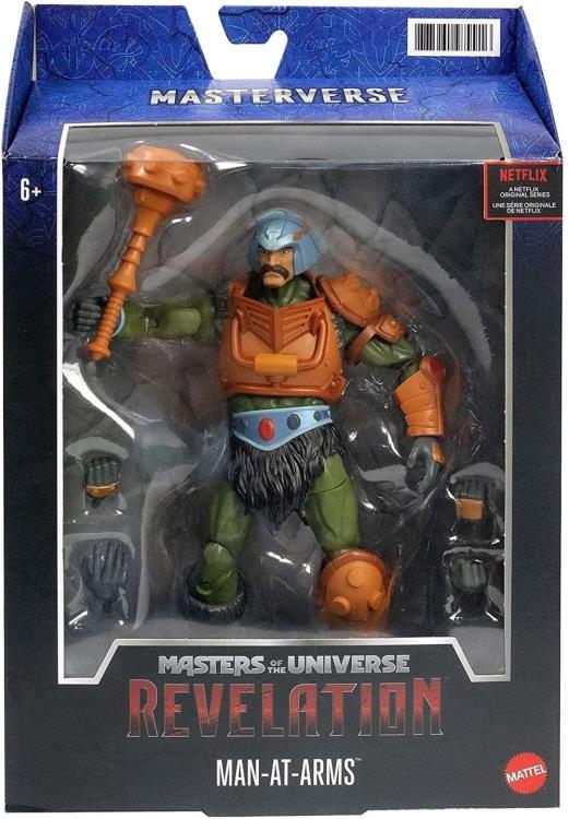 Mattel Masters of the Universe: Revelation Masterverse Man-At-Arms Action Figure
