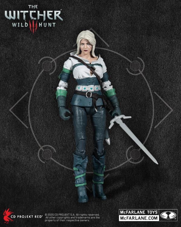 McFarlane Toys The Witcher 3: Wild Hunt Ciri (Elder Blood Eyes) Action Figure
