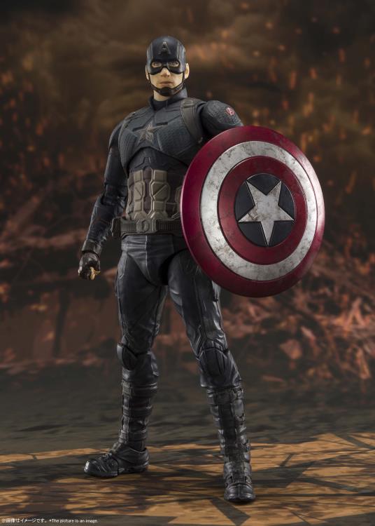 S.H.Figuarts Avengers: Endgame - Captain America (Final Battle Edition) Action Figure