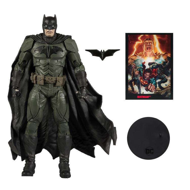Mcfarlane DC Multiverse : Black Adam Page Punchers - Batman (with Comic)