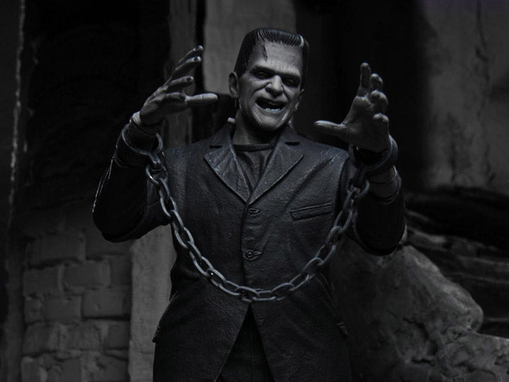 NECA Universal Monsters Ultimate Frankenstein's Monster (Black & White) Figure