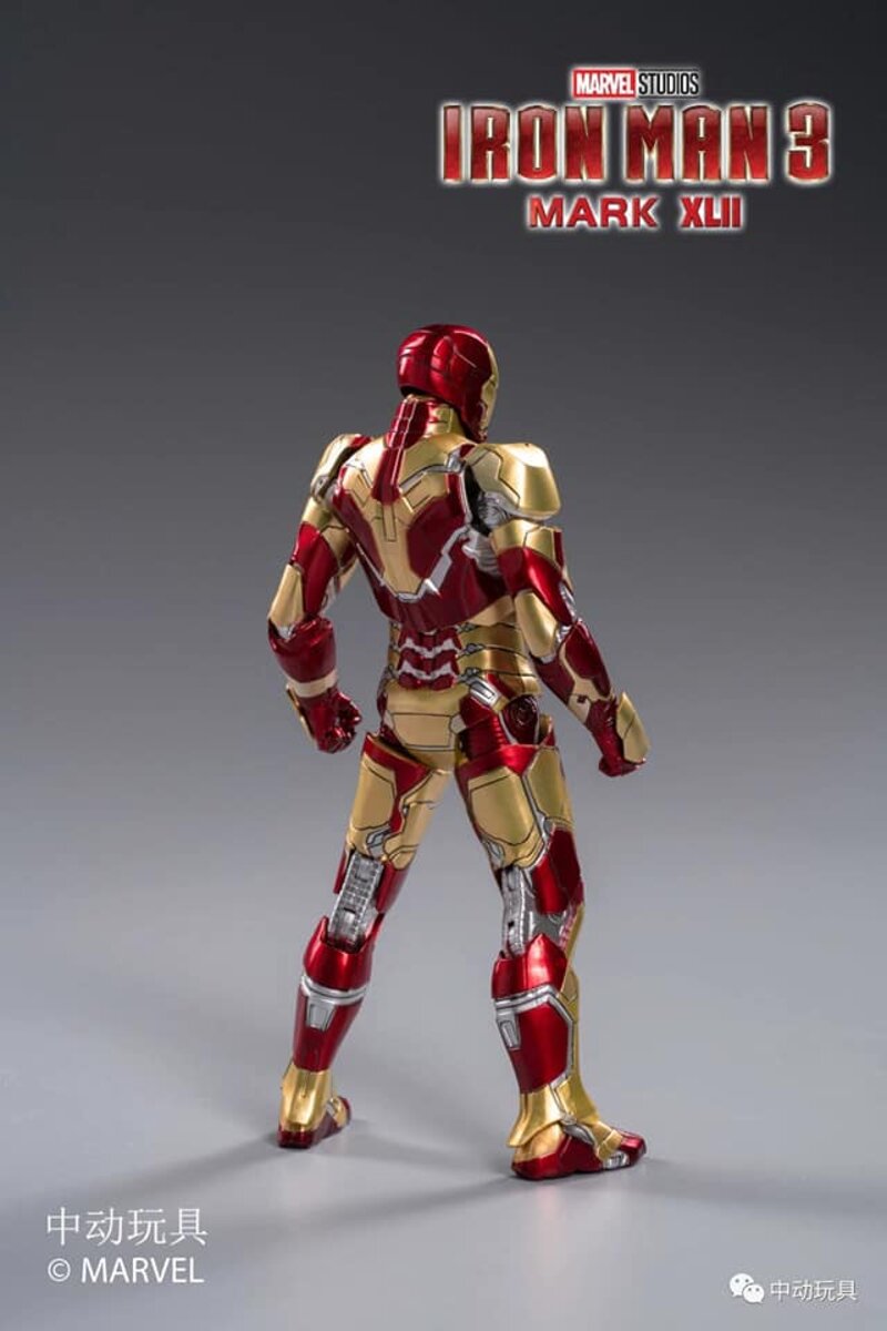 ZD Toys Iron Man III Mark 42 (XLII) Action Figure ( No Light Up Function )
