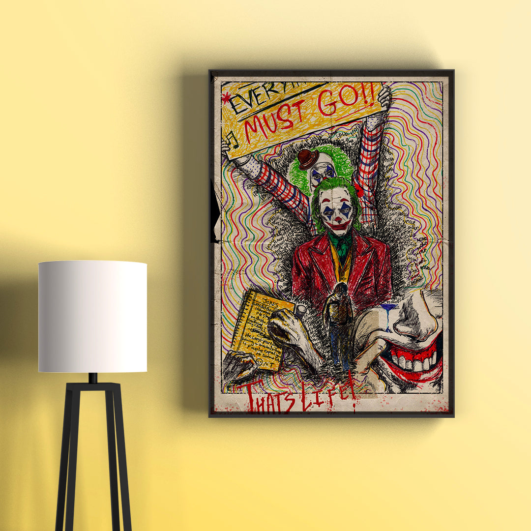 Joker: Smile Art Print