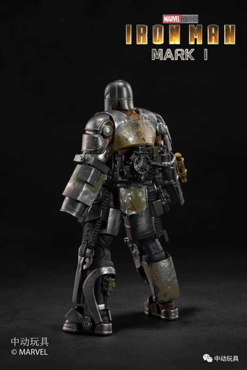 ZD Toys Iron Man Mark 1 (I) Action Figure ( No Light Up Function )