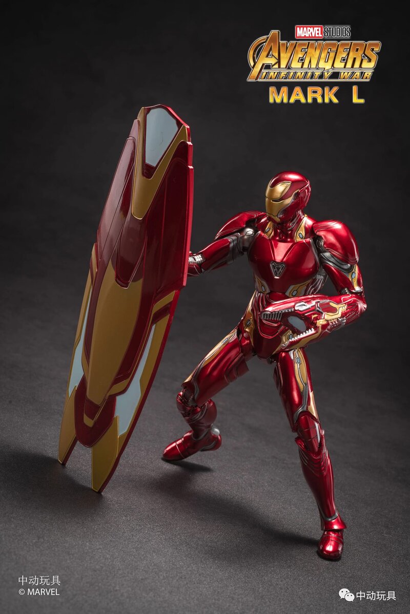 ZD Toys Iron Man Mark L (Deluxe Version) Action Figure ( No Light Up Function )