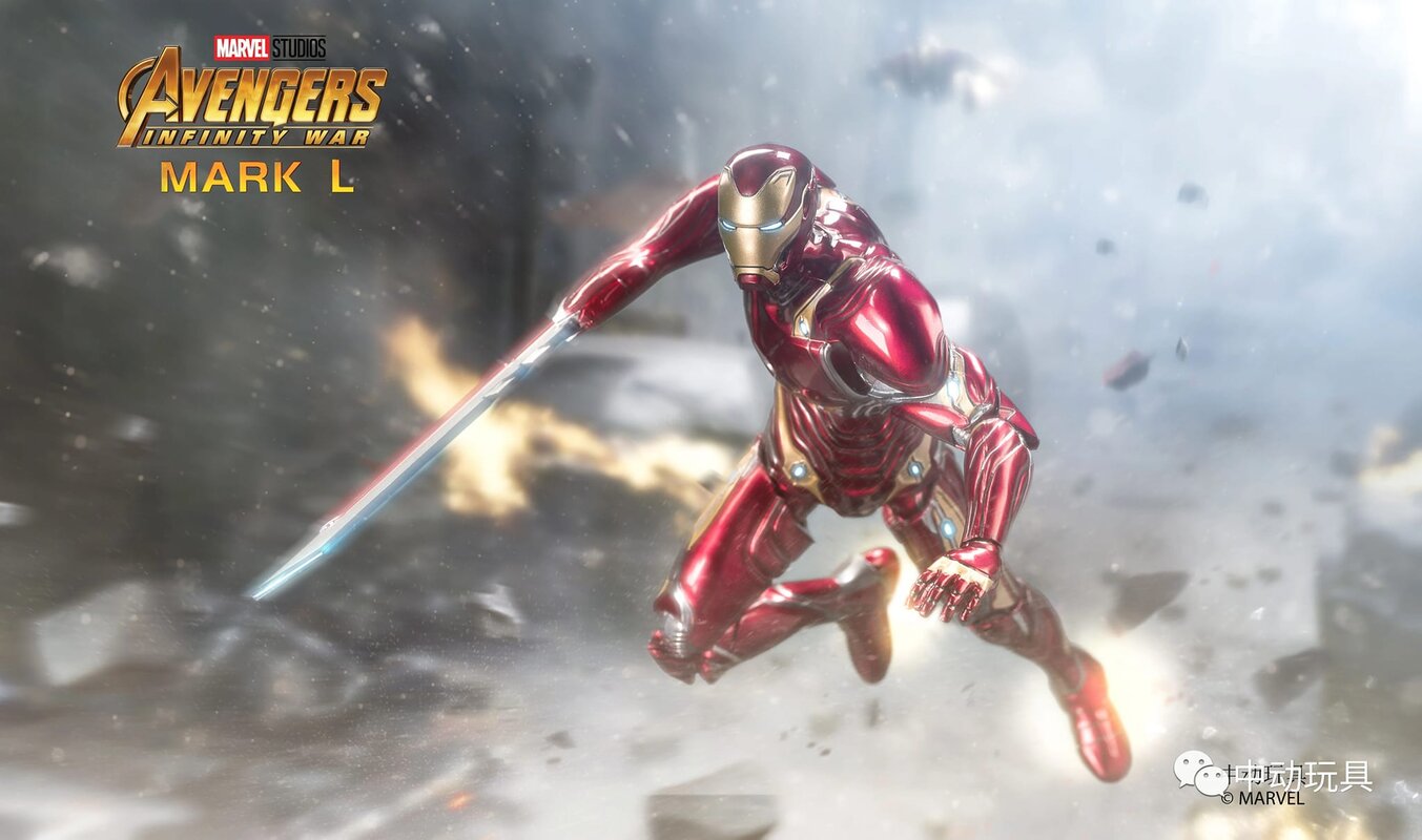 ZD Toys Iron Man Mark L (Deluxe Version) Action Figure ( No Light Up Function )