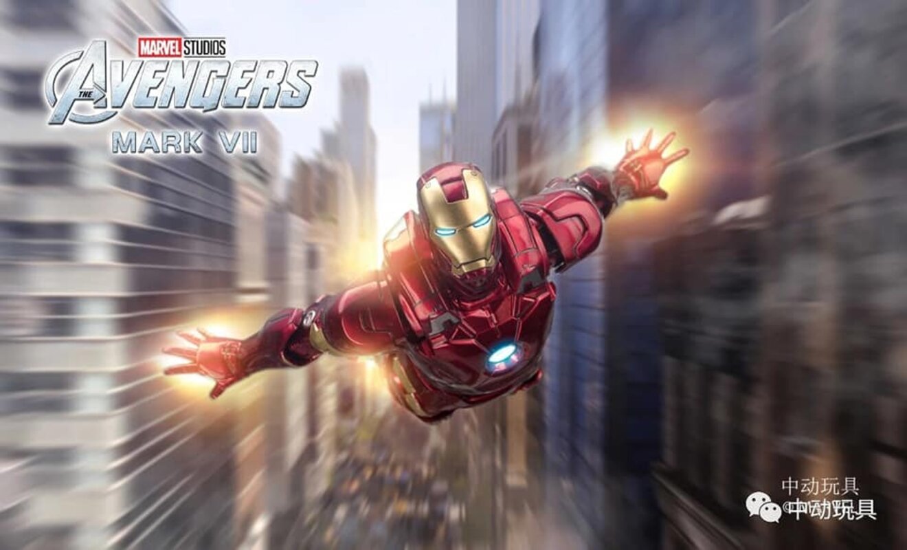 ZD Toys Iron Man Mark 7 (VII)Action Figure ( No Light Up Function )