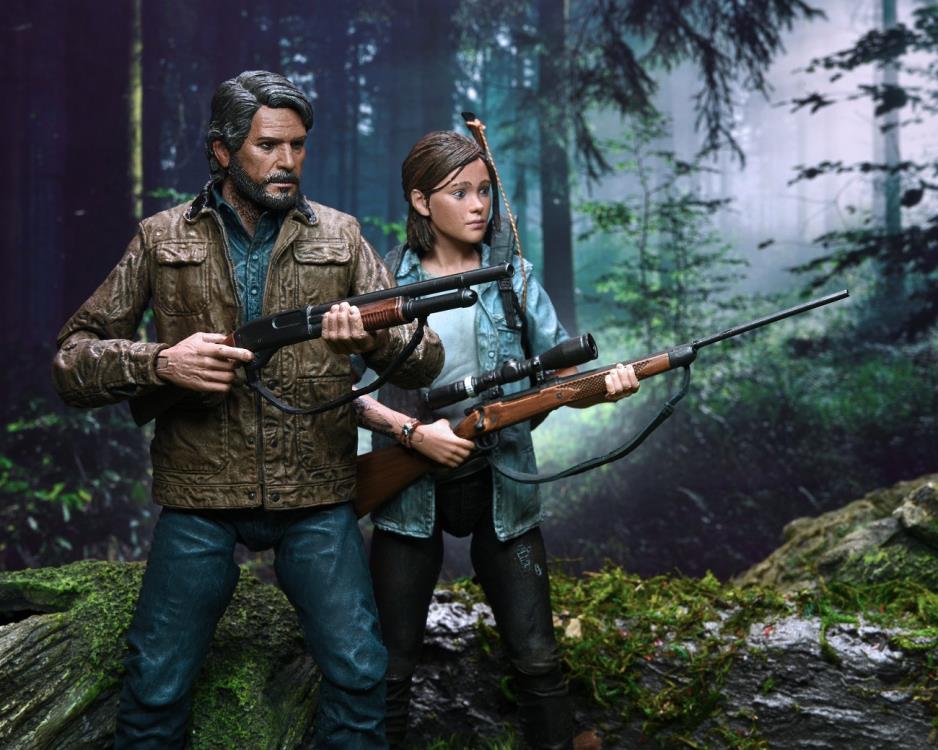 NECA The Last of Us Part II: Ultimate Joel and Ellie Action Figure Two-Pack