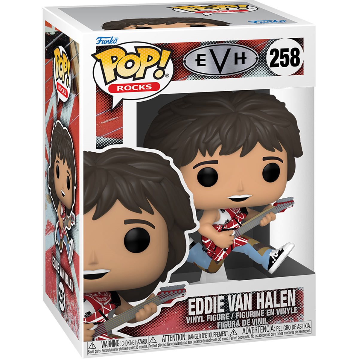 Funko POP! Eddie Van Halen with Guitar Vinyl Figure