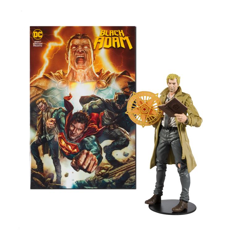 Mcfarlane DC Multiverse : Black Adam Page Punchers - Constantine (with Comic)