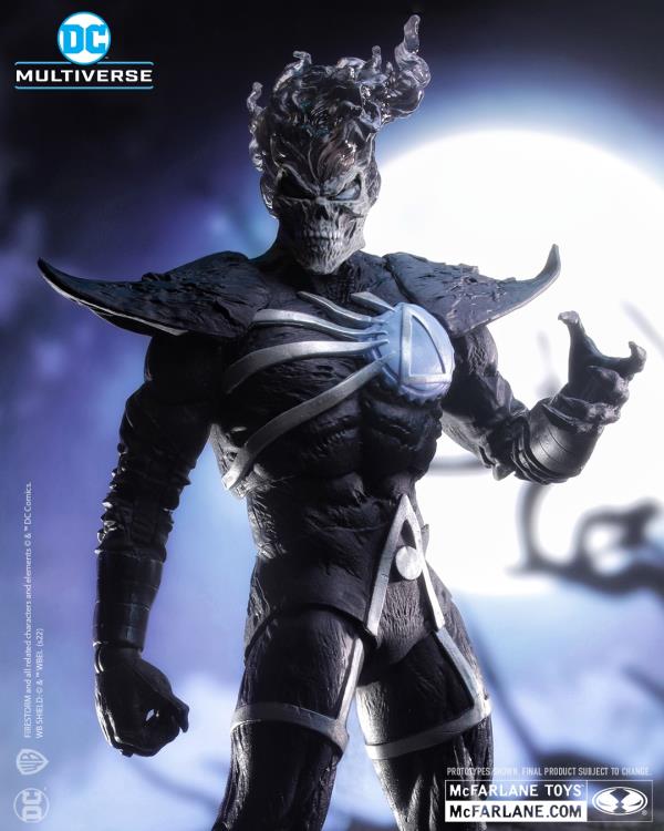 Mcfarlane DC Multiverse: Blackest Night - Deathstorm (Black Lantern) Action Figure (Collect to Build: Atrocitus)