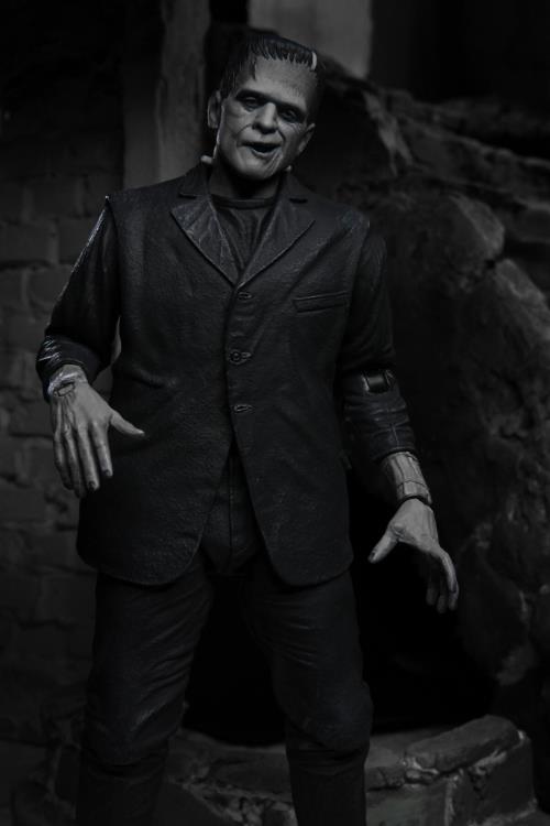 NECA Universal Monsters Ultimate Frankenstein's Monster (Black & White) Figure