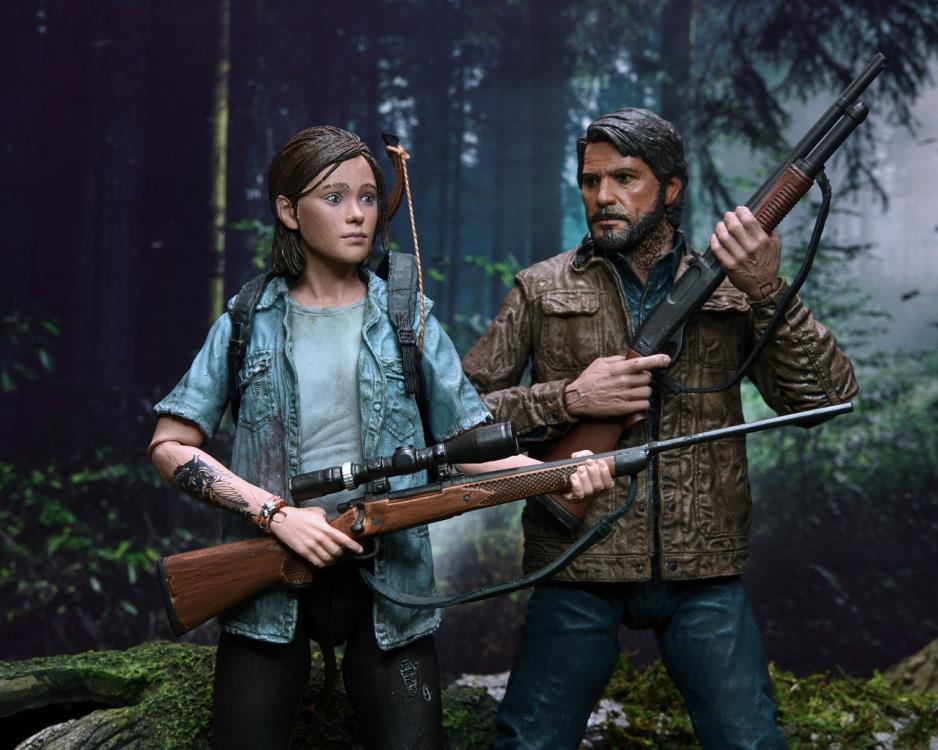 NECA The Last of Us Part II: Ultimate Joel and Ellie Action Figure Two-Pack
