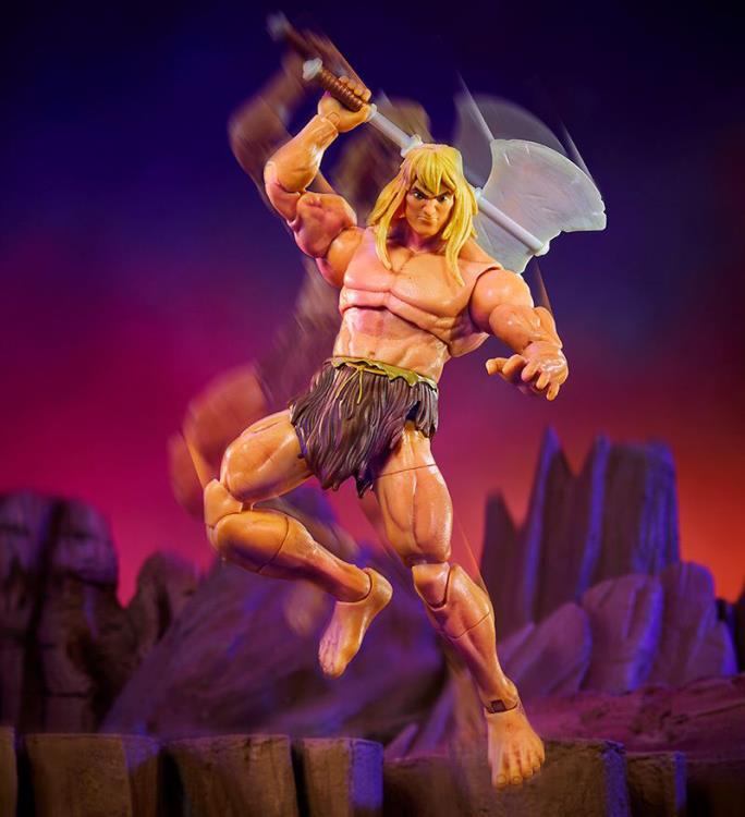 Mattel Masters of the Universe: Revelation Masterverse Deluxe Savage He-Man Action Figure