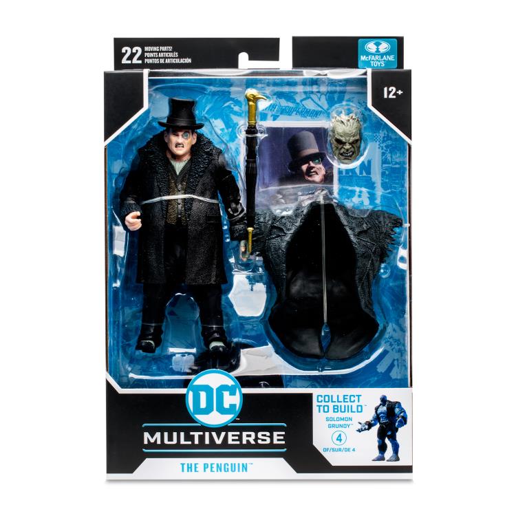 Mcfarlane DC Multiverse: Arkham City - The Penguin Action Figure (Collect to Build: Solomon Grundy)