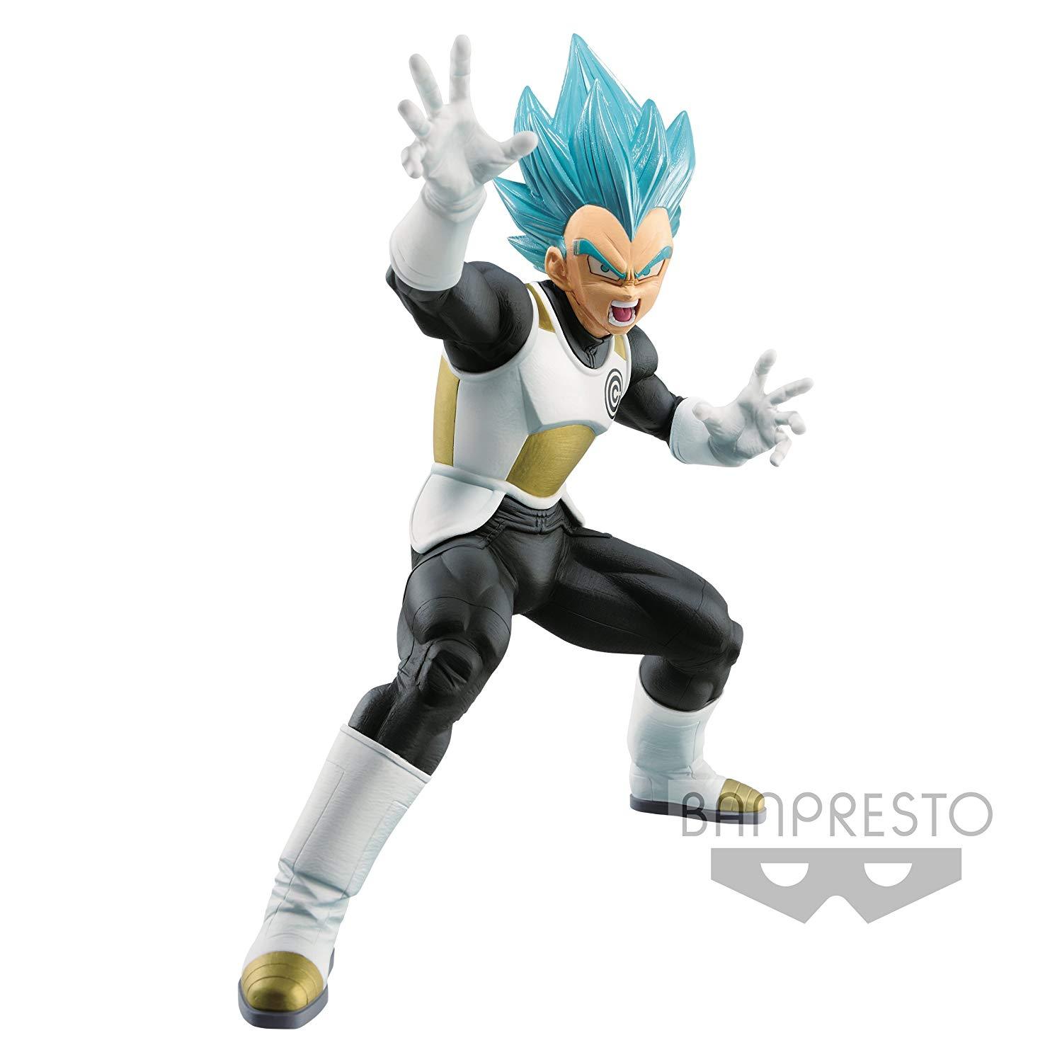 Banpresto Dragon Ball SuperTranscendence Art Vol. 1 - Ssgss Blue Hair God Vegeta Figure - Nerd Arena
