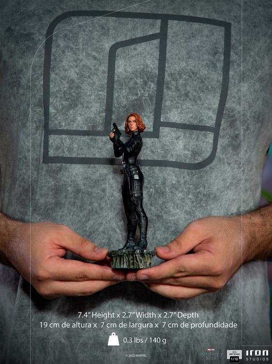 Iron Studios The Infinity Saga: Battle Diorama Series - Black Widow (Battle of New York) 1/10 Art Scale Limited Edition Statue