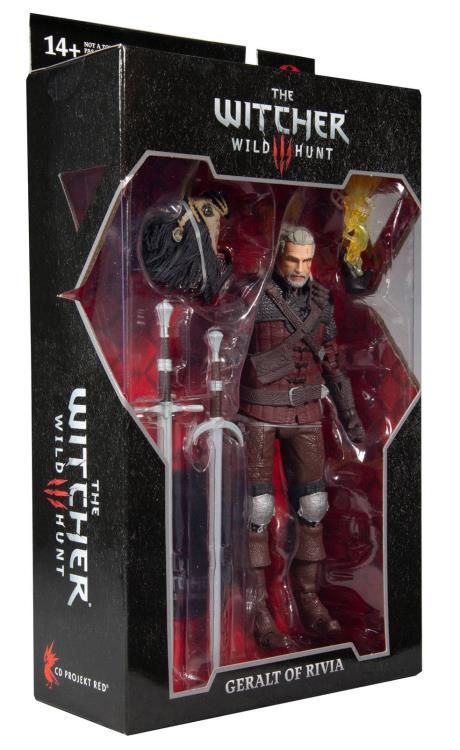 McFarlane Toys The Witcher 3: Wild Hunt Geralt of Rivia (Wolf Armor) Action Figure