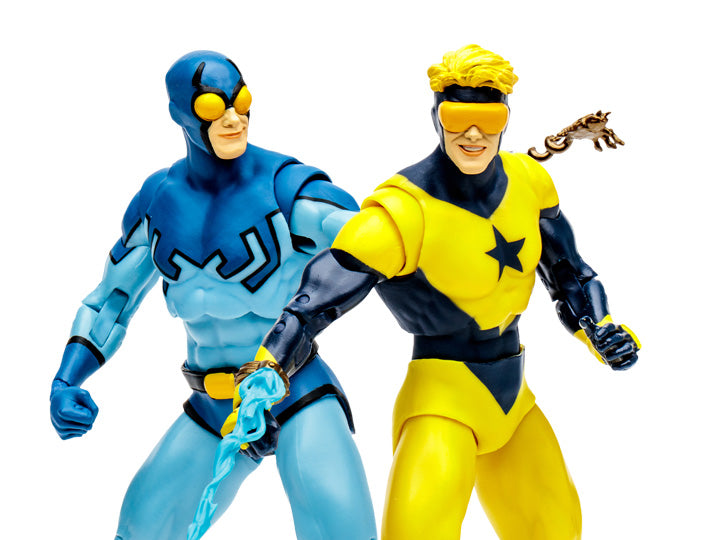 Mcfarlane DC Multiverse: Booster Gold & Blue Beetle Action Two-Pack