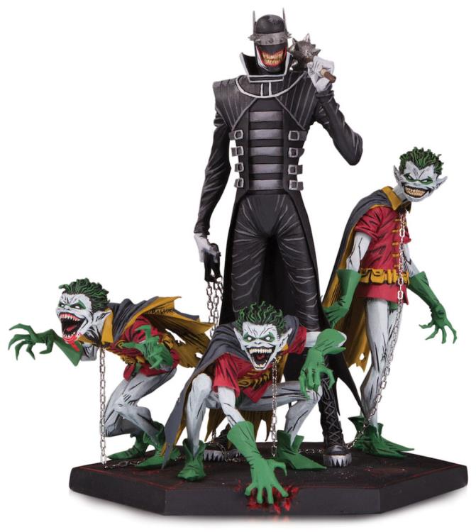 DC Collectibles Dark Nights: Metal The Batman Who Laughs & Robin Minions Deluxe Limited Edition Statue