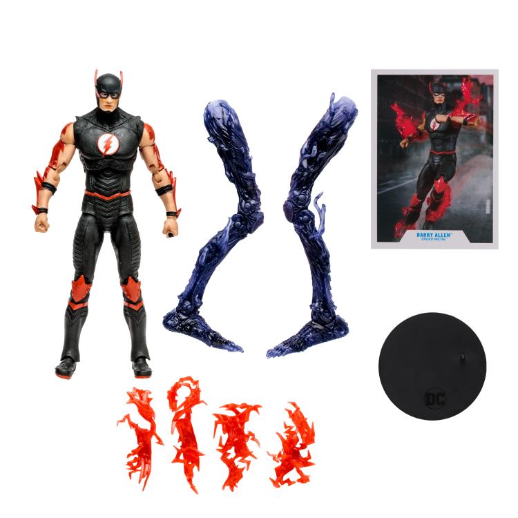 Mcfarlane DC Multiverse: Dark Nights Death Metal: Speed Metal - Barry Allen (Collect to Build: The Darkest Knight)