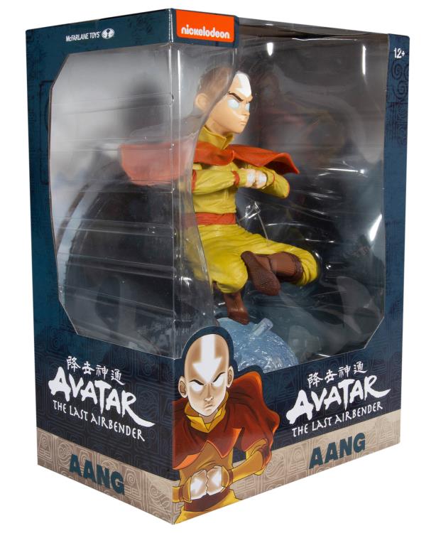 McFarlane Toys Avatar: The Last Airbender Aang Riding Air Scooter Statue