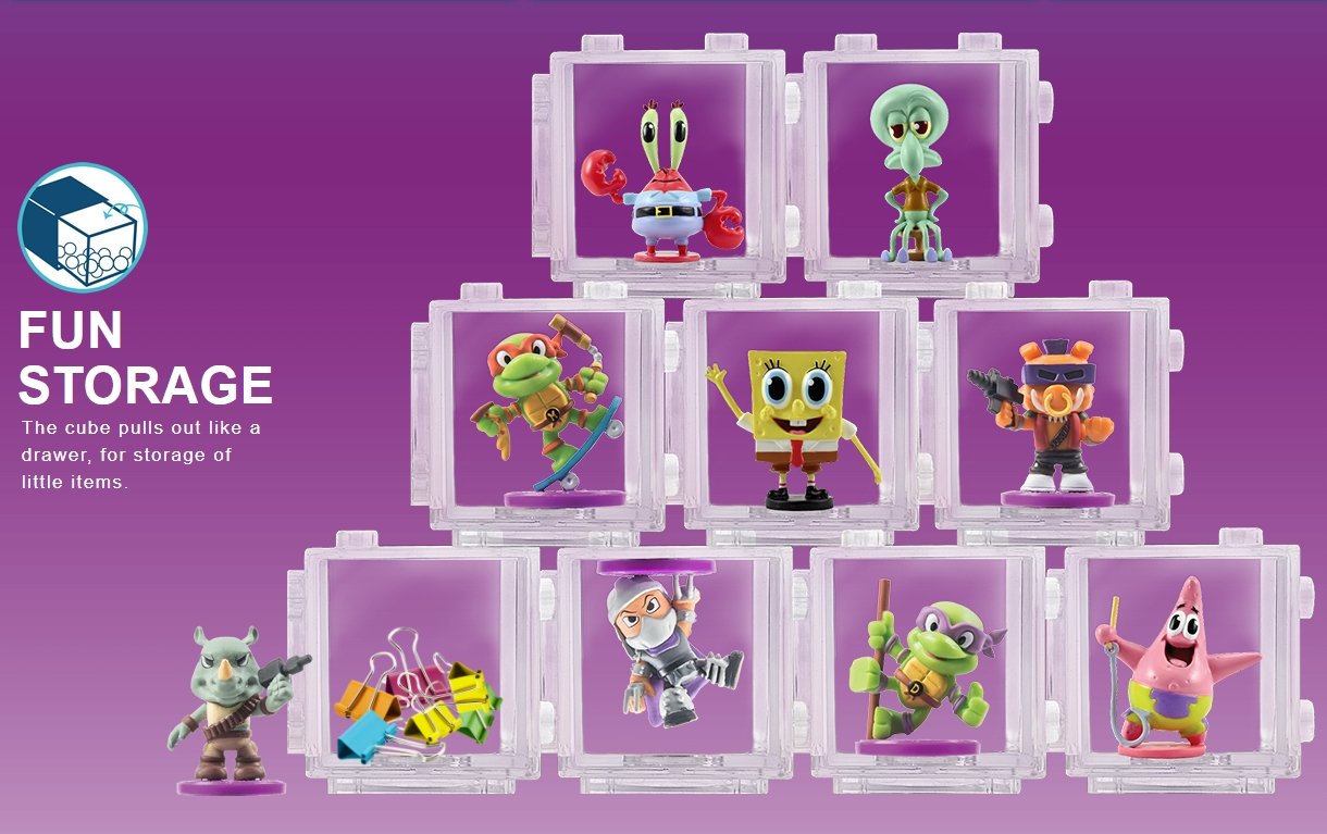 Comicave CUBE-IT Teenage Mutant Ninja Turtles Foot Bot - Nerd Arena