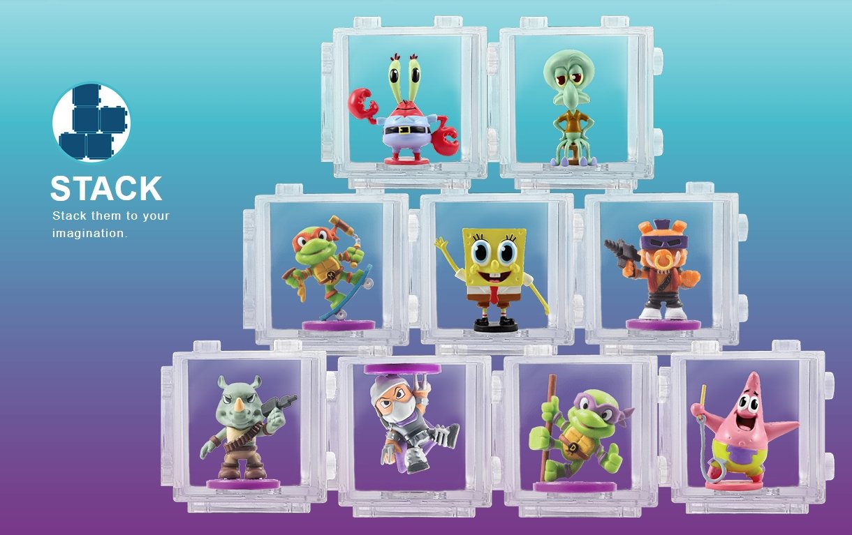 Comicave CUBE-IT Teenage Mutant Ninja Turtles Foot Bot - Nerd Arena