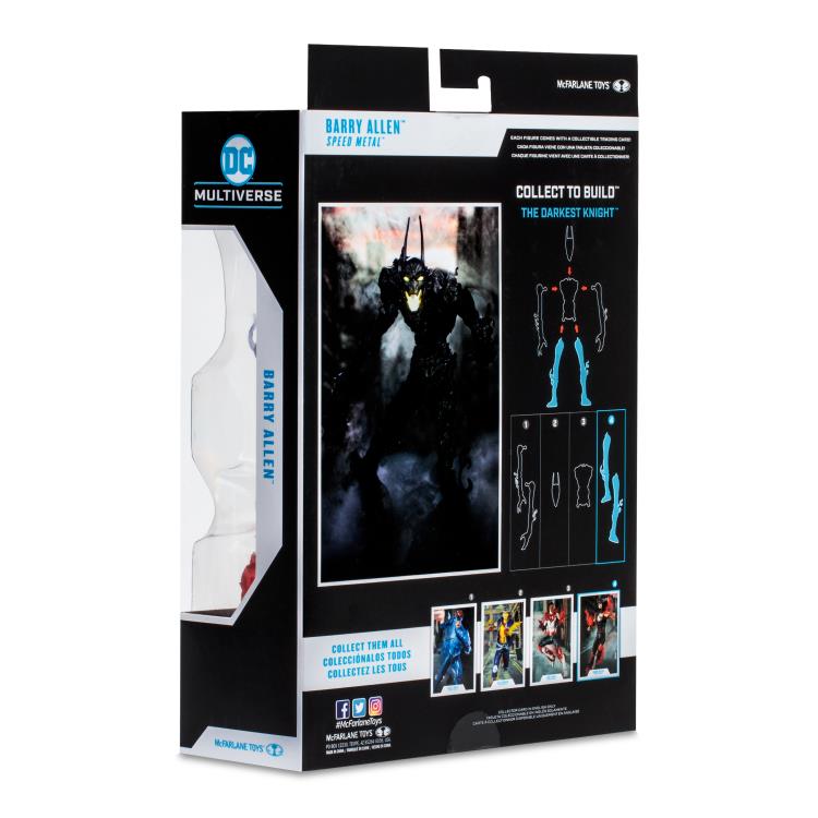 Mcfarlane DC Multiverse: Dark Nights Death Metal: Speed Metal - Barry Allen (Collect to Build: The Darkest Knight)