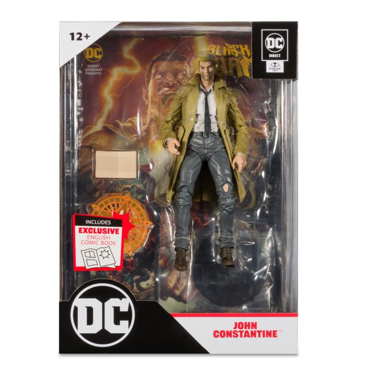 Mcfarlane DC Multiverse : Black Adam Page Punchers - Constantine (with Comic)