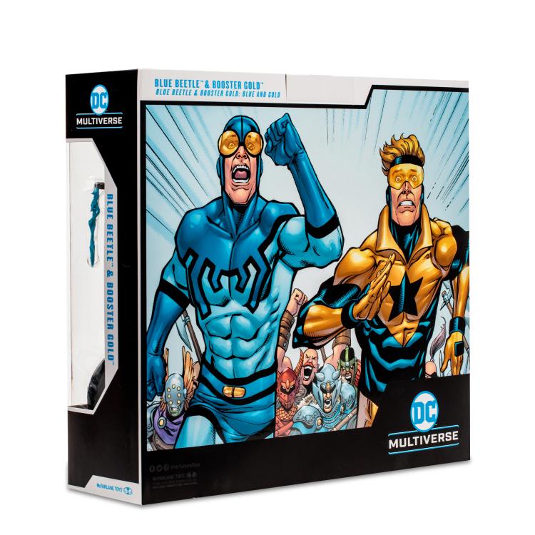 Mcfarlane DC Multiverse: Booster Gold & Blue Beetle Action Two-Pack