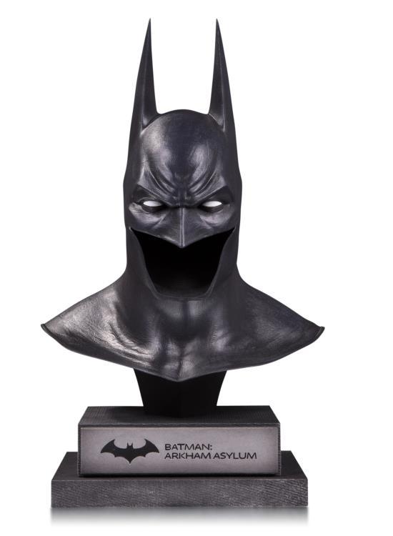 DC Collectibles Batman: Arkham Asylum DC Gallery Batman Cowl 1/2 Scale Limited Edition Replica - Nerd Arena