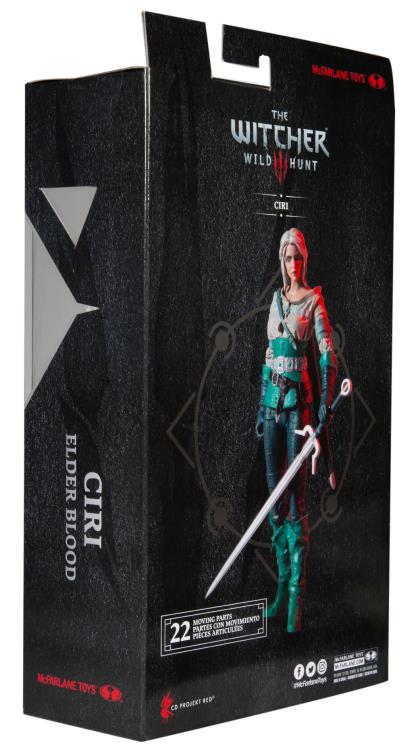 McFarlane Toys The Witcher 3: Wild Hunt Ciri (Elder Blood Eyes) Action Figure
