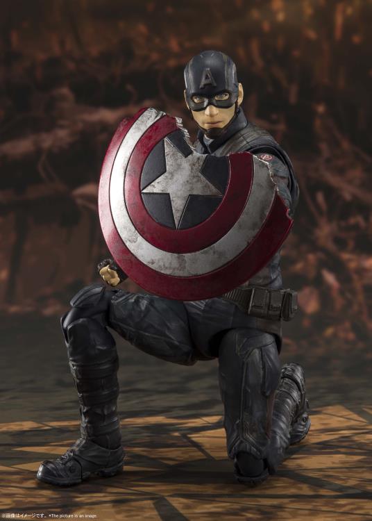 S.H.Figuarts Avengers: Endgame - Captain America (Final Battle Edition) Action Figure