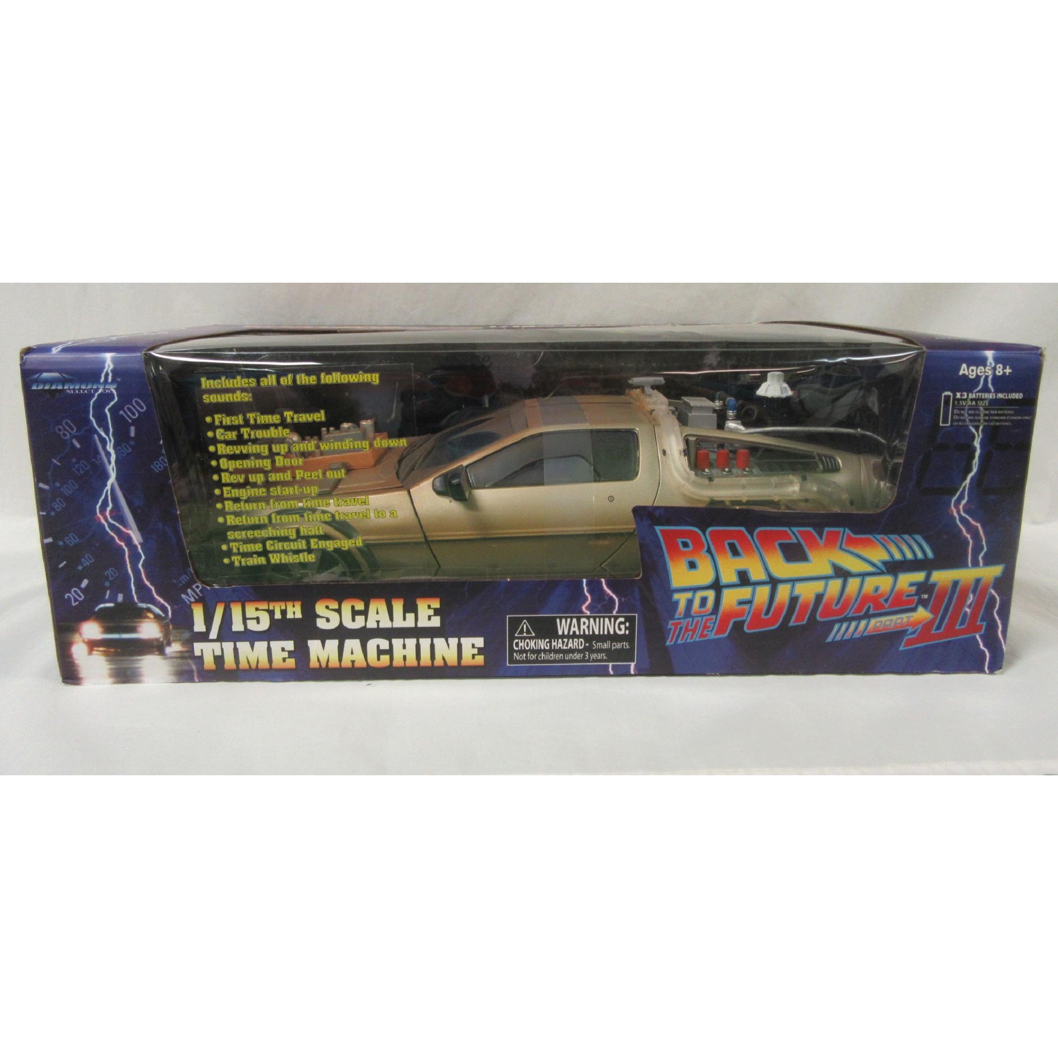 Diamond Select Toys Back to the Future III: Time Machine 1:15 Scale Electronic Vehicle - Nerd Arena