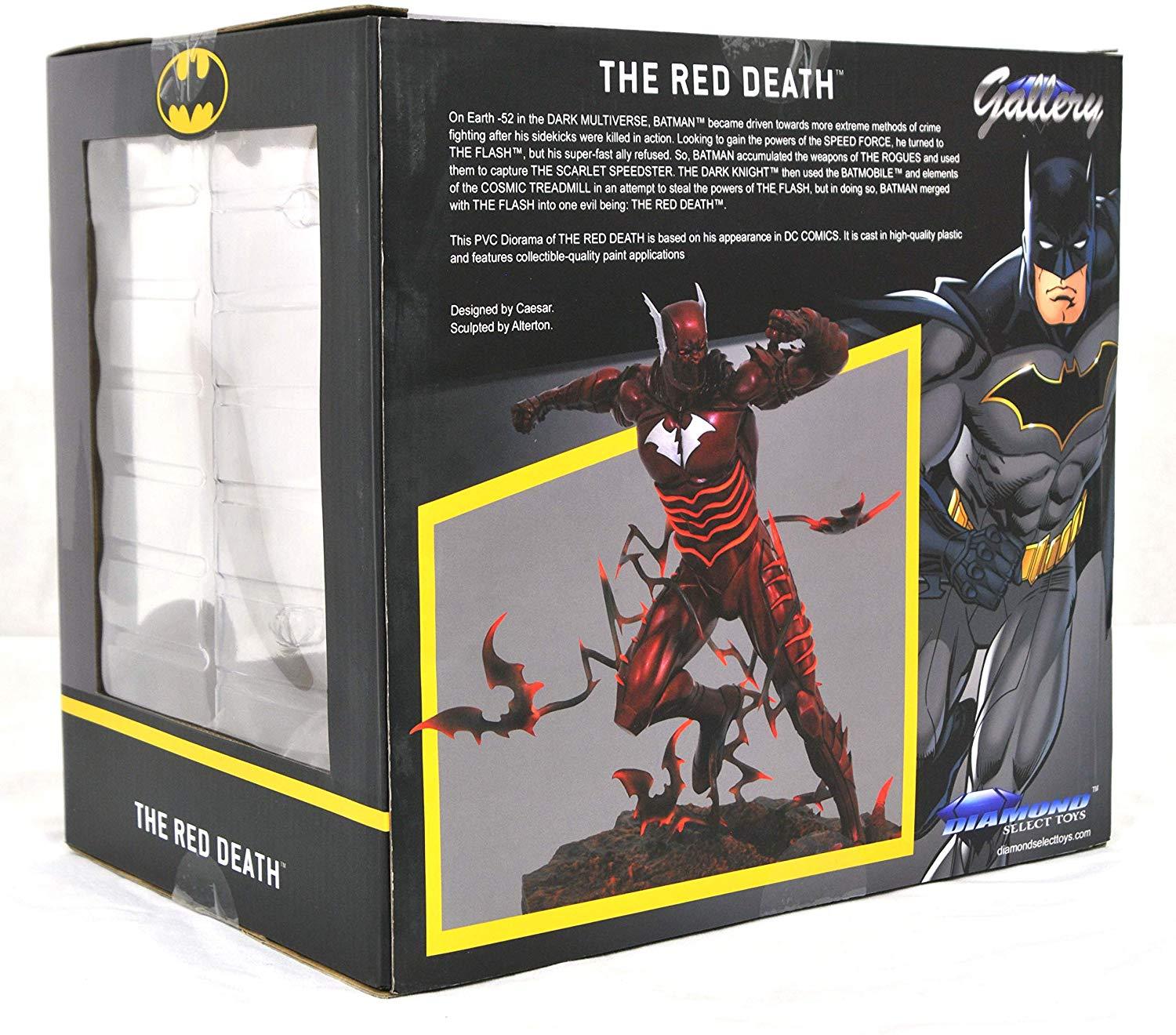 DIAMOND SELECT TOYS DC Gallery: Dark Nights Metal: Red Death PVC Figure - Nerd Arena