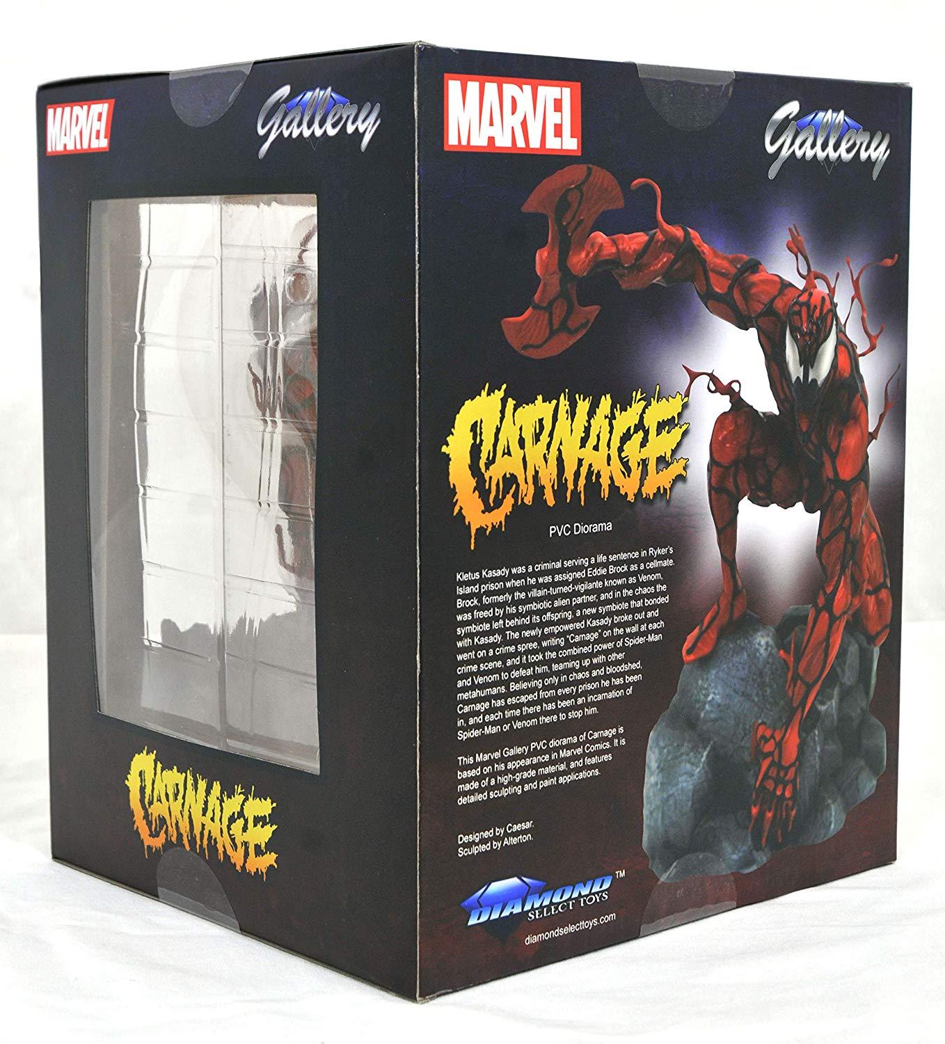 DIAMOND SELECT TOYS Marvel Gallery Carnage PVC Figure - Nerd Arena