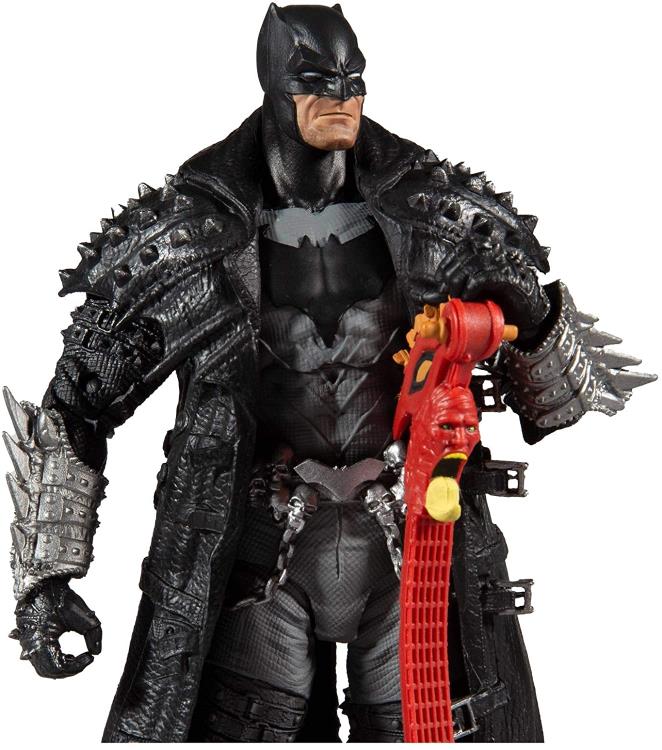 Mcfarlane Toys DC Multiverse Dark Nights: Death Metal Batman Action Figure (Collect to Build: Darkfather)