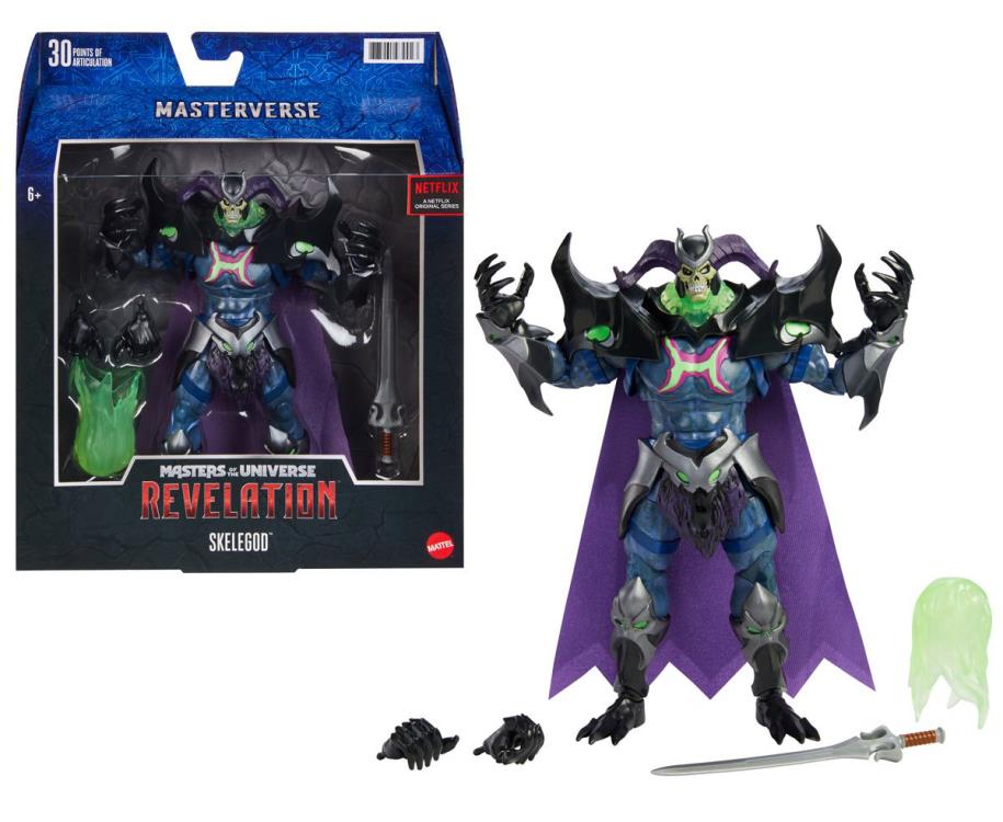 Mattel Masters of the Universe: Revelation Masterverse Skelegod Action Figure