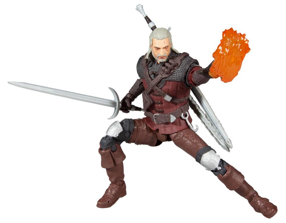 McFarlane Toys The Witcher 3: Wild Hunt Geralt of Rivia (Wolf Armor) Action Figure