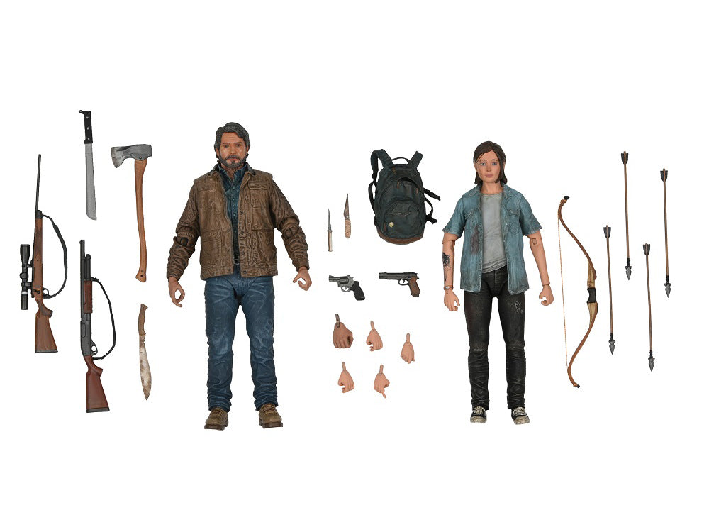 NECA The Last of Us Part II: Ultimate Joel and Ellie Action Figure Two-Pack