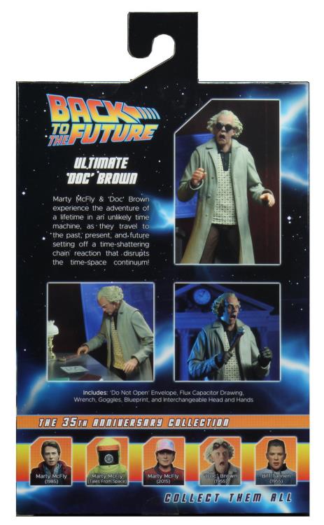 Neca Back to the Future Ultimate Doc Brown Action Figure